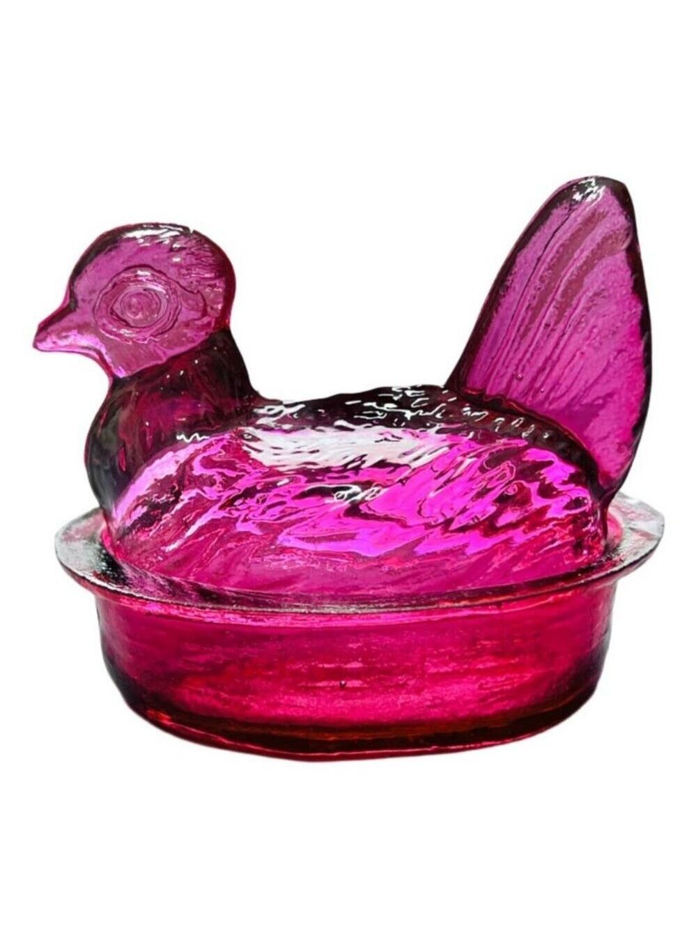 Magenta Hen on a nest HON